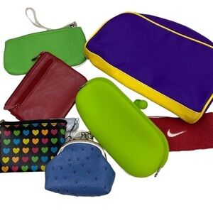 Accessories Bundle 🛍️ Cosmetic Bags, Cases and Accessories-Bright and Fun!